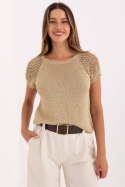 Sweter Damski Model MI-BZ-1607.93 Gold - Italy Moda Italy Moda Sweter Damski Model MI-BZ-1607.93 Gold - Italy Moda Italy Moda