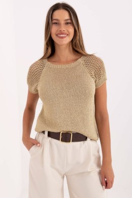 Sweter Damski Model MI-BZ-1607.93 Gold - Italy Moda Italy Moda