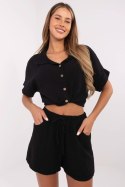 Szorty Damski Model MO-SN-9717.95 Black - Italy Moda Italy Moda