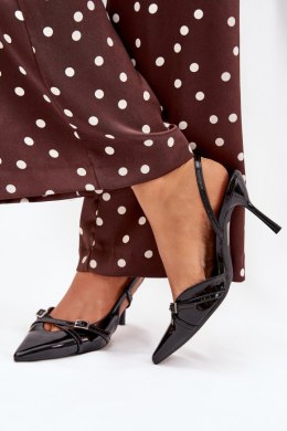 Szpilki Model Ravira QQ-201 Black - Step in style Step in style