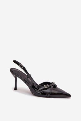Szpilki Model Ravira QQ-201 Black - Step in style Step in style