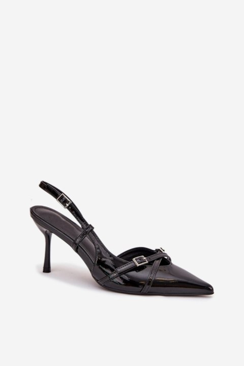 Szpilki Model Ravira QQ-201 Black - Step in style Step in style Szpilki Model Ravira QQ-201 Black - Step in style Step in style