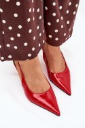 Szpilki Model Talira P-1405 Red - Step in style Step in style Szpilki Model Talira P-1405 Red - Step in style Step in style
