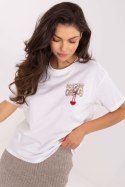 T-shirt Damski Model D12022AI02645S White - Sublevel Sublevel T-shirt Damski Model D12022AI02645S White - Sublevel Sublevel