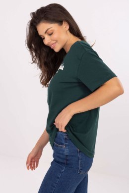Tshirt Damski Model D12022M02645R Dark Green - Sublevel Sublevel