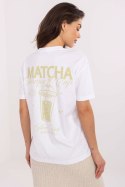 Tshirt Damski Model D12022M02645R White - Sublevel Sublevel Tshirt Damski Model D12022M02645R White - Sublevel Sublevel