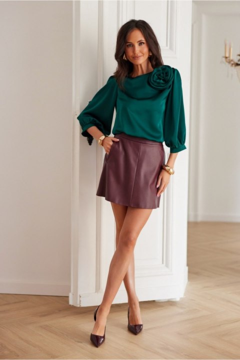 Bluzka Model Giana ZIE BLU0178 Green - Roco Fashion Roco Fashion Bluzka Model Giana ZIE BLU0178 Green - Roco Fashion Roco Fashion