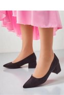 Czółenka Model Agas 8124 Black - PRIMO PRIMO Czółenka Model Agas 8124 Black - PRIMO PRIMO
