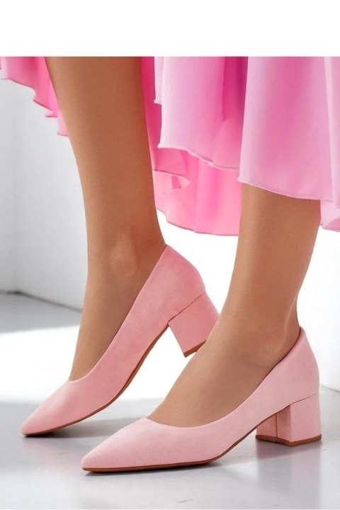 Czółenka Model Agas 8124 Pink - PRIMO PRIMO Czółenka Model Agas 8124 Pink - PRIMO PRIMO