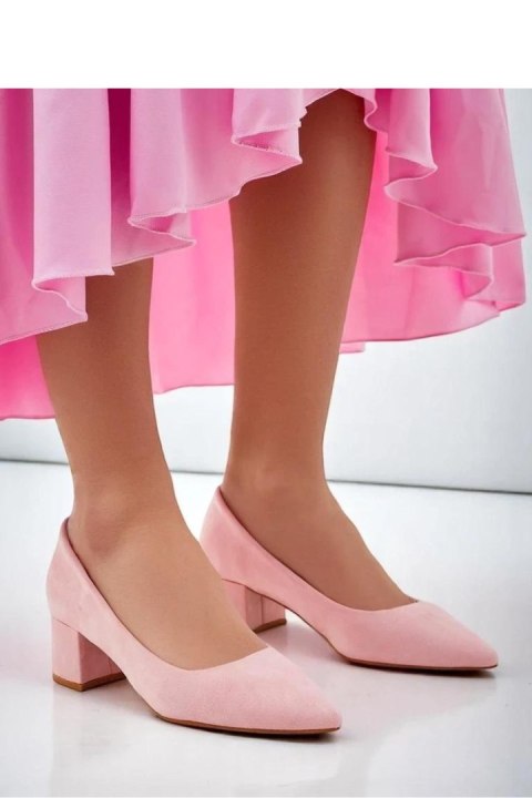 Czółenka Model Agas 8124 Pink - PRIMO PRIMO Czółenka Model Agas 8124 Pink - PRIMO PRIMO