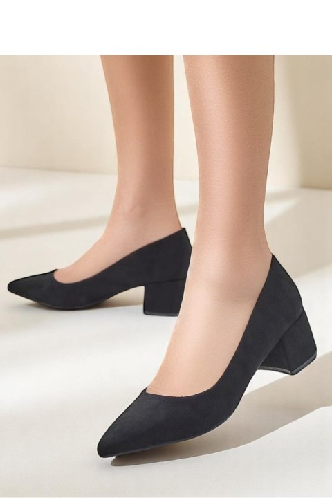 Czółenka Model Bosanna 2683 Black - PRIMO PRIMO Czółenka Model Bosanna 2683 Black - PRIMO PRIMO