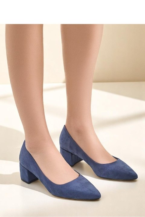 Czółenka Model Bosanna 2683 Light Blue - PRIMO PRIMO Czółenka Model Bosanna 2683 Light Blue - PRIMO PRIMO
