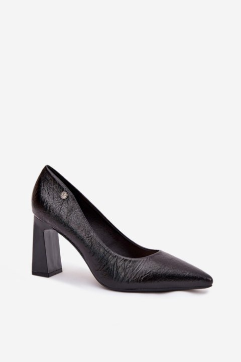 Czółenka Model Vinceza 62252 Black - Step in style Step in style Czółenka Model Vinceza 62252 Black - Step in style Step in style
