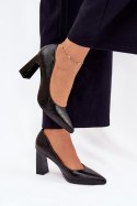 Czółenka Model Vinceza 62252 Black - Step in style Step in style