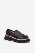Mokasyny Model Big Star NN274049 Black - Step in style Step in style