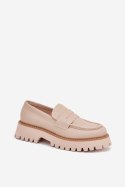 Mokasyny Model Big Star NN274050 Beige - Step in style Step in style