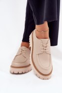 Półbuty Model Big Star NN274053 Beige - Step in style Step in style