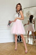 Sukienka Model 283-32 Ecru/Pink - Bicotone Bicotone Sukienka Model 283-32 Ecru/Pink - Bicotone Bicotone