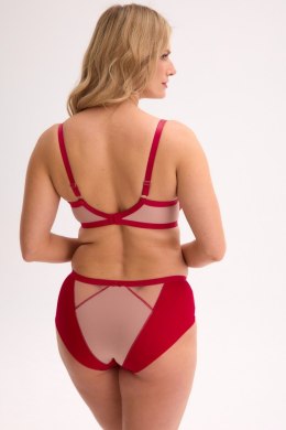 BIUSTONOSZ SEMI-SOFT AINA BSO 1273 CZERWONY-MOKKA