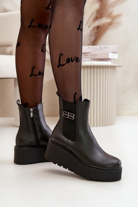 Botki Model Zazoo 60498 Black - Step in style Step in style Botki Model Zazoo 60498 Black - Step in style Step in style