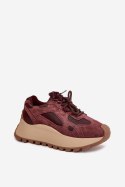 Buty Sportowe Model Big Star SS274625 HI-POLY SYSTEM Bordo - Step in style Step in style