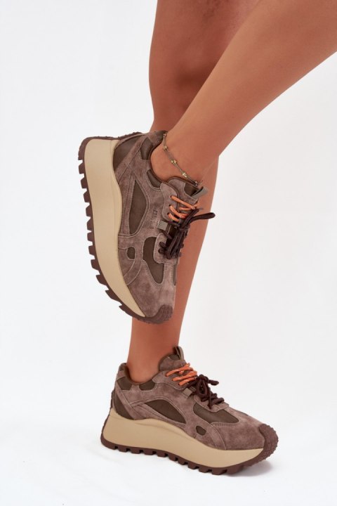 Buty Sportowe Model Big Star SS274627 HI-POLY SYSTEM Beige - Step in style Step in style Buty Sportowe Model Big Star SS274627 HI-POLY SYSTEM Beige - Step in style Step in style