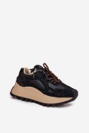 Buty Sportowe Model Big Star SS274628 HI-POLY SYSTEM Black - Step in style Step in style
