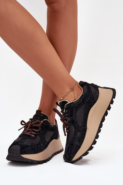 Buty Sportowe Model Big Star SS274628 HI-POLY SYSTEM Black - Step in style Step in style Buty Sportowe Model Big Star SS274628 HI-POLY SYSTEM Black - Step in style Step in style