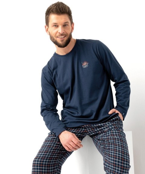 PIŻAMA MĘSKA MNS 481 DR KEY PIŻAMA MĘSKA MNS 481 DR KEY