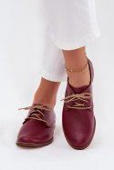 Półbuty Model Zazoo 4238 Bordo - Step in style Step in style