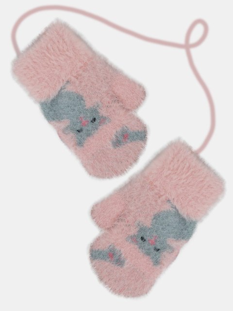 RĘKAWICZKI DZIEWCZĘCE RZ049 1P KOTEK NOVITI