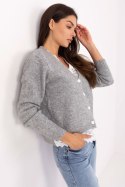 Sweter Damski Model PM-SW-F513.16 Grey - Factory Price Factory Price Sweter Damski Model PM-SW-F513.16 Grey - Factory Price Factory Price