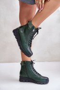 Botki Model Savindria RMR23109A-2 Green - Step in style Step in style Botki Model Savindria RMR23109A-2 Green - Step in style Step in style