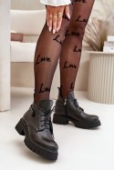 Botki Model Zazoo 60483 Black - Step in style Step in style Botki Model Zazoo 60483 Black - Step in style Step in style
