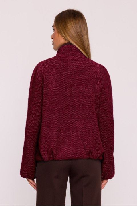 Kurtka Damska Model MOE885 Bordo - Moe Moe