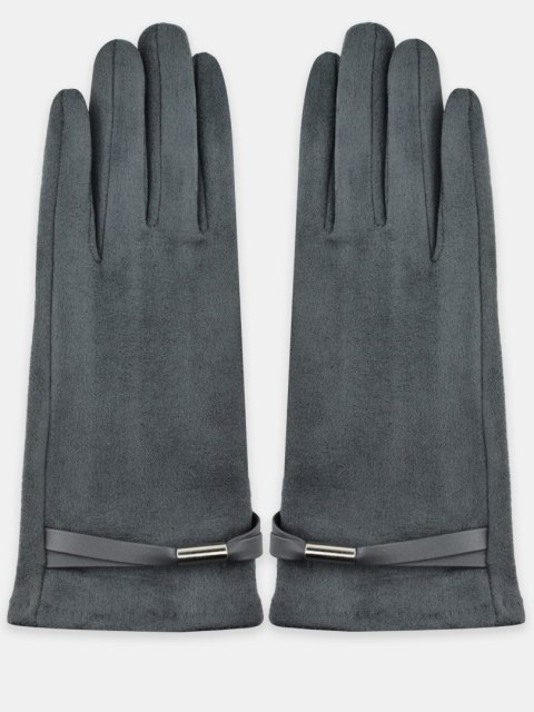 RĘKAWICZKI DAMSKIE RW055 5P ZE SKÓRKĄ NOVITI