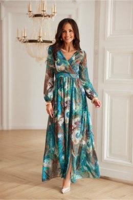 Sukienka Model Alessia SUK0531 78D Multicolor - Roco Fashion Roco Fashion