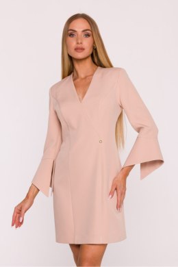Sukienka Model MOE876 Beige - Moe Moe