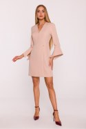 Sukienka Model MOE876 Beige - Moe Moe