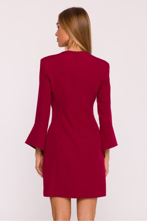 Sukienka Model MOE876 Bordo - Moe Moe