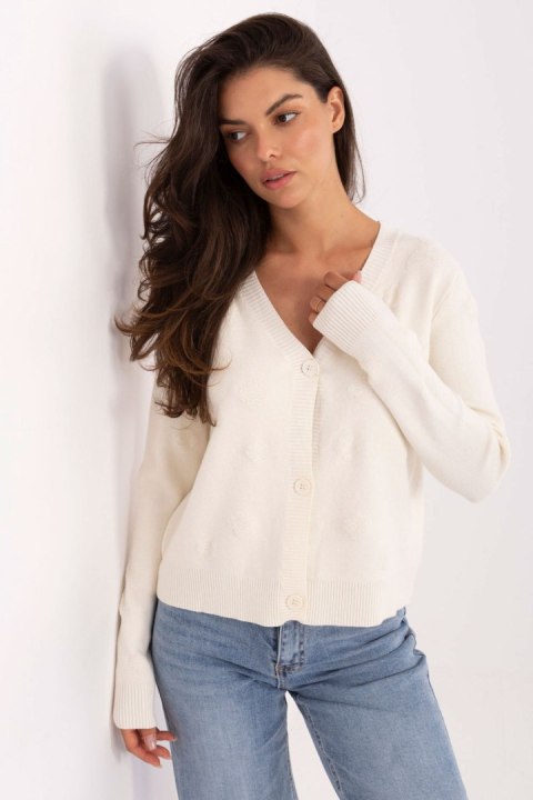 Sweter Damski Model IT-SW-98300.69 Ecru - Italy Moda Italy Moda