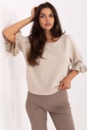 Sweter Damski Model IT-SW-99244.65 Light Beige - Italy Moda Italy Moda