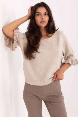 Sweter Damski Model IT-SW-99244.65 Light Beige - Italy Moda Italy Moda