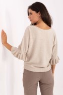Sweter Damski Model IT-SW-99244.65 Light Beige - Italy Moda Italy Moda