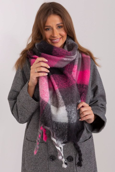 Szalik Model AT-SZ-2313501.97 Black/Pink - AT AT