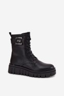 Botki Model Lyrana DA150P Black - Step in style Step in style