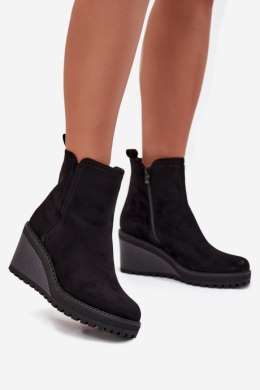 Botki Model Mavona QT91P Black - Step in style Step in style