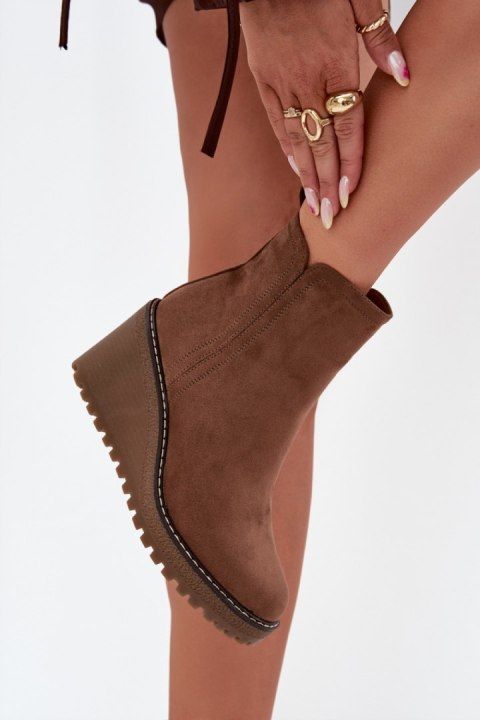 Botki Model Mavona QT91P Brown - Step in style Step in style Botki Model Mavona QT91P Brown - Step in style Step in style