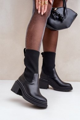 Botki Model Rosanas QH7823 Black - Step in style Step in style