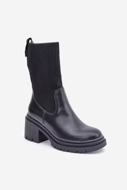 Botki Model Rosanas QH7823 Black - Step in style Step in style